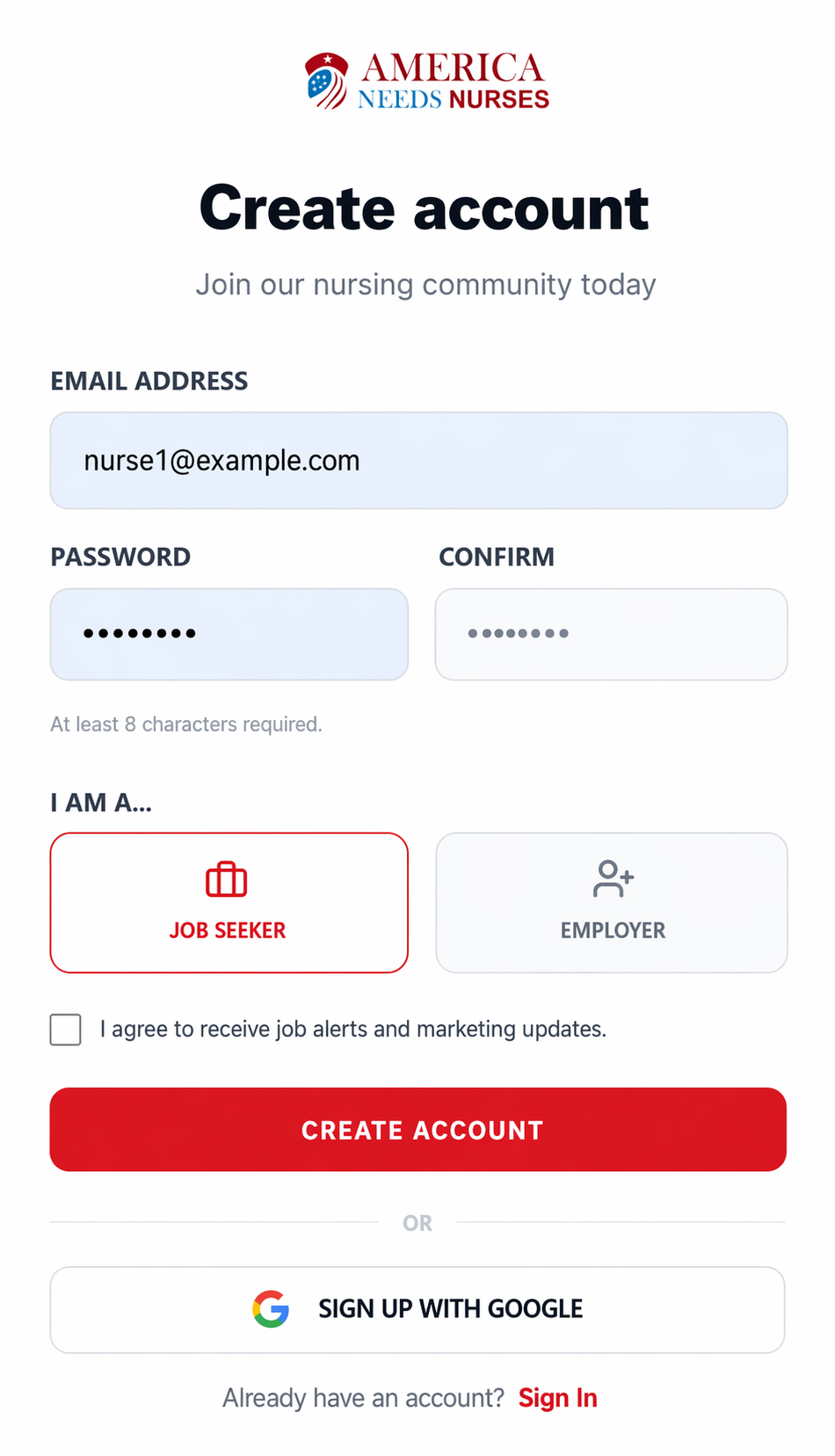 App Interface